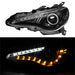 Spyder Auto 5075475 DRL LED Projector Headlights; Pair; Black; - Truck Part Superstore
