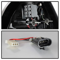 Spyder Auto 5075581 Light Bar LED Tail Lights; Pair; Black; - Truck Part Superstore