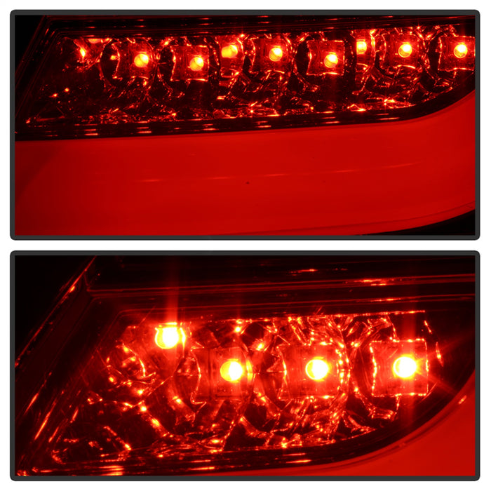 Spyder Auto 5075611 Light Bar LED Tail Lights; Pair; Smoke; - Truck Part Superstore
