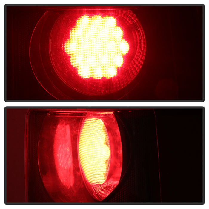 Spyder Auto 5075871 XTune Euro Style Tail Lights; Clear; - Truck Part Superstore