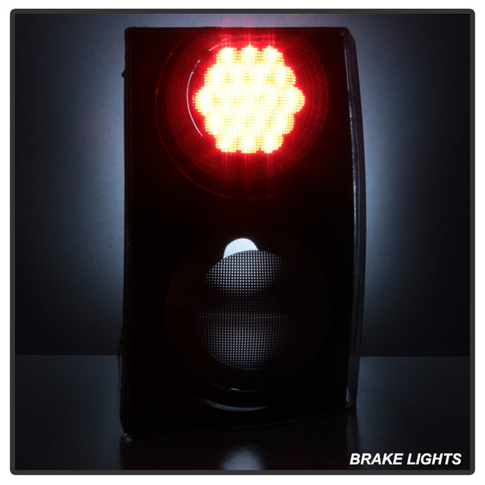 Spyder Auto 5075871 XTune Euro Style Tail Lights; Clear; - Truck Part Superstore