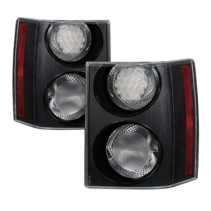 Spyder Auto 5075871 XTune Euro Style Tail Lights; Clear; - Truck Part Superstore