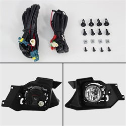 Spyder Auto 5076076 OEM Fog Lights; w/Switch; Clear; - Truck Part Superstore