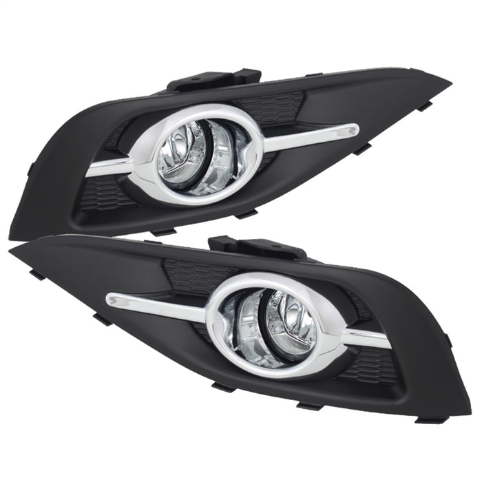 Spyder Auto 5076076 OEM Fog Lights; w/Switch; Clear; - Truck Part Superstore
