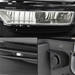 Spyder Auto 5076083 OEM Fog Lights; w/Switch; Clear; - Truck Part Superstore