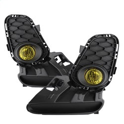 Spyder Auto 5076137 OEM Fog Lights; w/Switch; Yellow; - Truck Part Superstore
