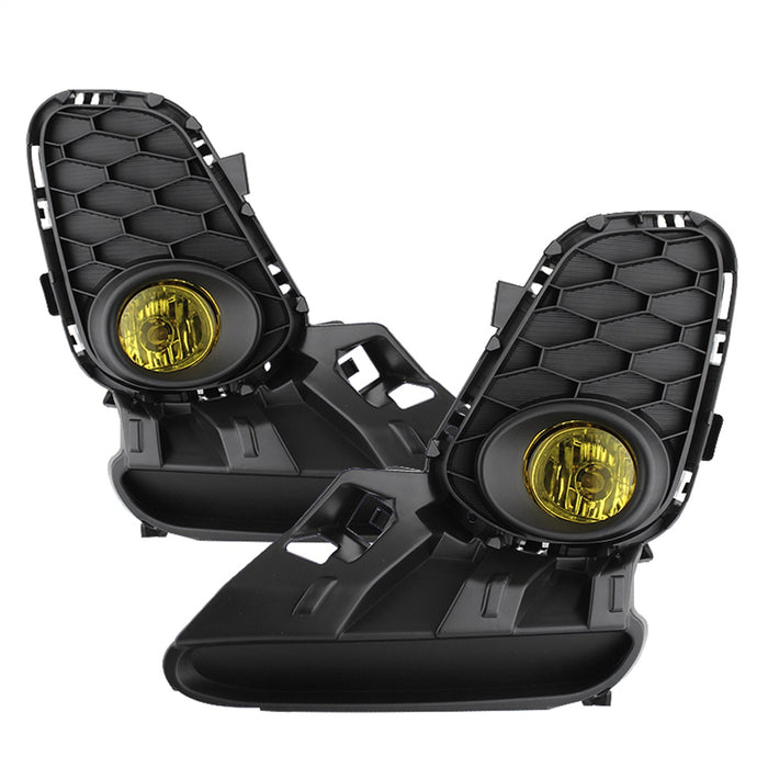 Spyder Auto 5076137 OEM Fog Lights; w/Switch; Yellow; - Truck Part Superstore
