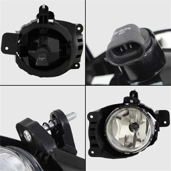 Spyder Auto 5076144 OEM Fog Lights; w/Switch; Clear; - Truck Part Superstore