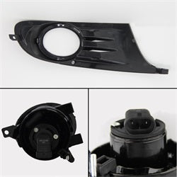 Spyder Auto 5076182 OEM Fog Lights; w/Switch; Standard Golf Bumper Only; Clear; - Truck Part Superstore