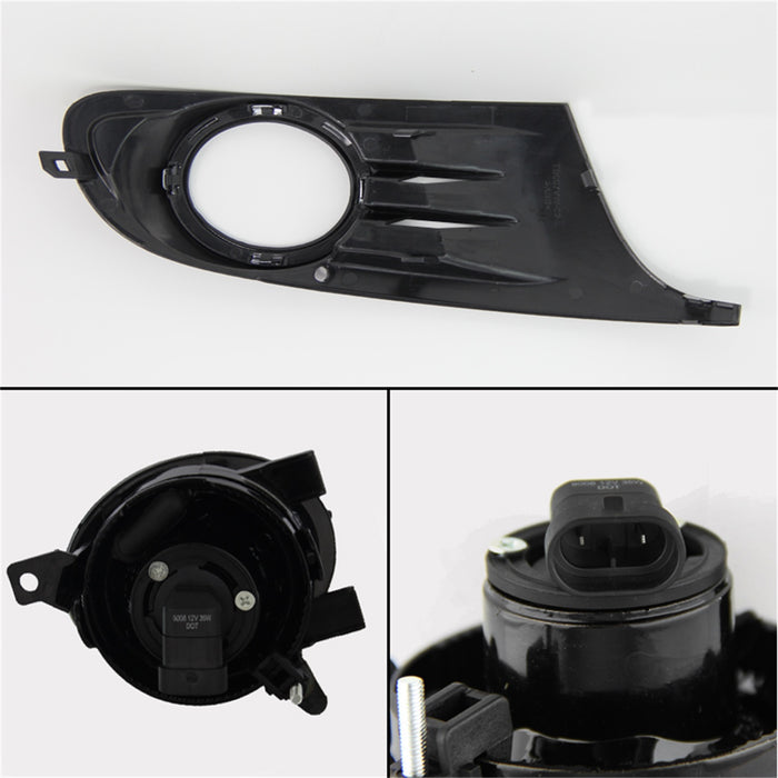 Spyder Auto 5076182 OEM Fog Lights; w/Switch; Standard Golf Bumper Only; Clear; - Truck Part Superstore