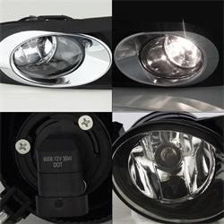 Spyder Auto 5076205 OEM Fog Lights; w/Switch; Clear; - Truck Part Superstore