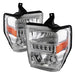 Spyder Auto 5076274 XTune Halo Projector Headlights; LED; Chrome; - Truck Part Superstore