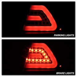 Spyder Auto 5076380 LED Tail Lights; Black; - Truck Part Superstore