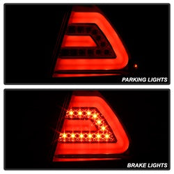 Spyder Auto 5076403 LED Tail Lights; Red Clear; - Truck Part Superstore