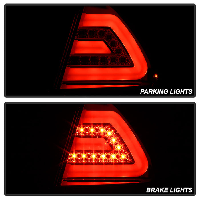 Spyder Auto 5076403 LED Tail Lights; Red Clear; - Truck Part Superstore