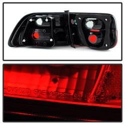 Spyder Auto 5076557 Crystal Tail Lights; Red Smoke; - Truck Part Superstore