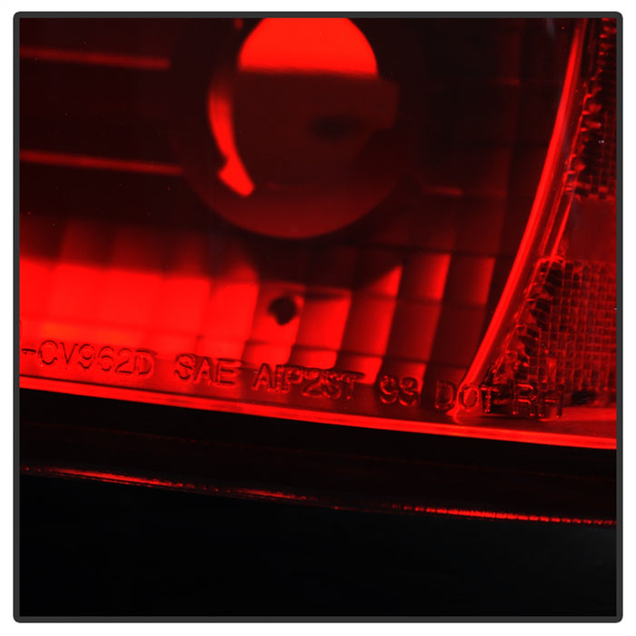 Spyder Auto 5076557 Crystal Tail Lights; Red Smoke; - Truck Part Superstore