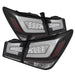 Spyder Auto 5076595 Light Bar LED Tail Lights; Black; - Truck Part Superstore