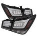Spyder Auto 5076595 Light Bar LED Tail Lights; Black; - Truck Part Superstore