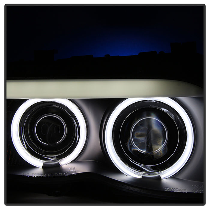 Spyder Auto 5076748 CCFL Halo DRL LED Projector Headlights - Truck Part Superstore