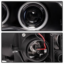 Spyder Auto 5076748 CCFL Halo DRL LED Projector Headlights - Truck Part Superstore