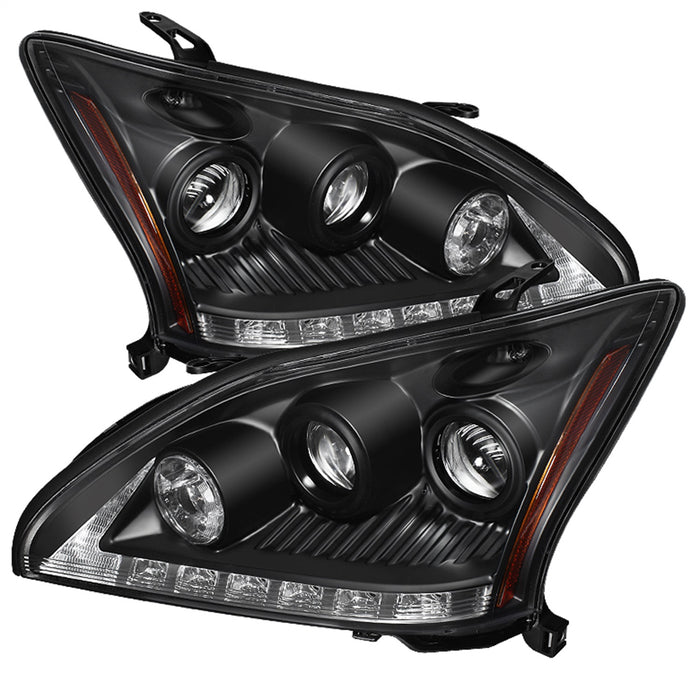 Spyder Auto 5076779 DRL LED Projector Headlights - Truck Part Superstore