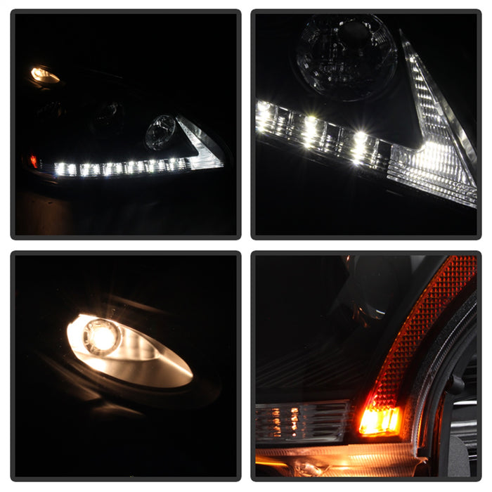 Spyder Auto 5076779 DRL LED Projector Headlights - Truck Part Superstore