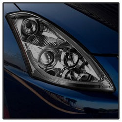 Spyder Auto 5076854 Halo DRL LED Projector Headlight; Light Tube; Smoke; - Truck Part Superstore