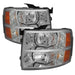 Spyder Auto 5076984 XTune Crystal Headlights; Chrome; - Truck Part Superstore