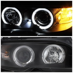Spyder Auto 5077141 Halo LED Projector Headlights - Truck Part Superstore