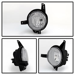Spyder Auto 5077233 OEM Fog Lights; w/Switch; Clear; - Truck Part Superstore