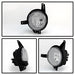 Spyder Auto 5077233 OEM Fog Lights; w/Switch; Clear; - Truck Part Superstore