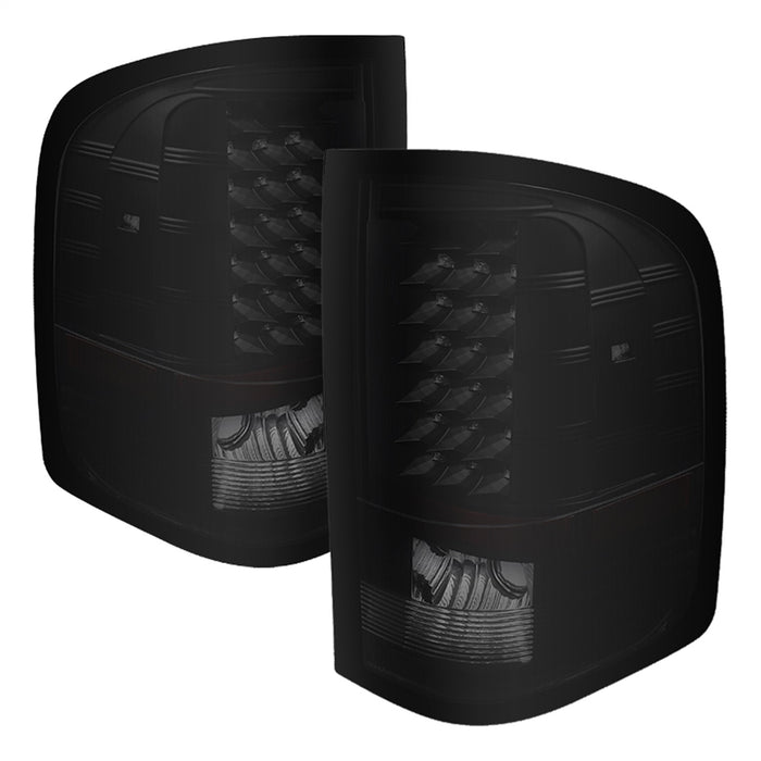 Spyder Auto 5077493 XTune LED Tail Lights; Does Not Fit Model w/Reverse Bulb 921; Black Smoke; - Truck Part Superstore