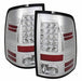 Spyder Auto 5077523 LED Tail Lights; LED Model Only; Not Compatible w/Incandescent Model; Chrome; - Truck Part Superstore