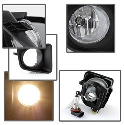Spyder Auto 5077691 OEM Fog Lights; w/Switch; Clear; - Truck Part Superstore