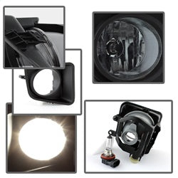Spyder Auto 5077707 OEM Fog Lights; w/Switch; Smoke; - Truck Part Superstore