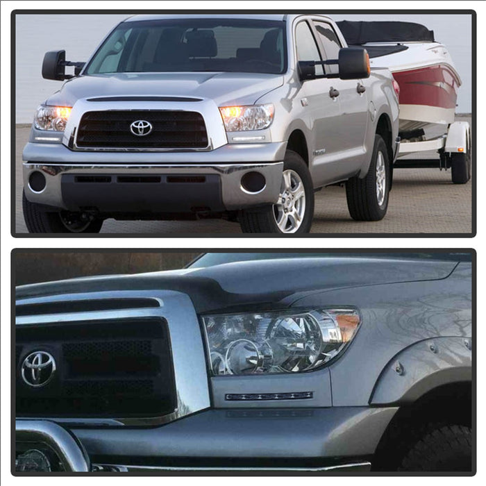 Spyder Auto 5077714 Daytime LED Running Lights; XSP-X Model Look; w/o Switch; Black; - Truck Part Superstore