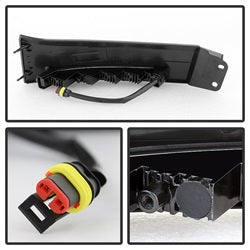 Spyder Auto 5077714 Daytime LED Running Lights; XSP-X Model Look; w/o Switch; Black; - Truck Part Superstore