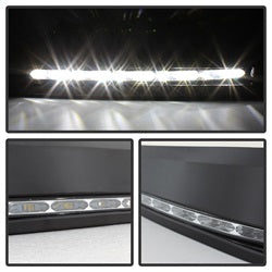 Spyder Auto 5077714 Daytime LED Running Lights; XSP-X Model Look; w/o Switch; Black; - Truck Part Superstore