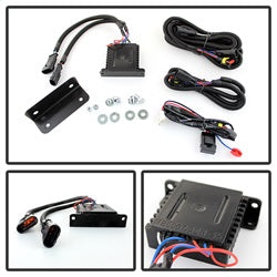 Spyder Auto 5077714 Daytime LED Running Lights; XSP-X Model Look; w/o Switch; Black; - Truck Part Superstore