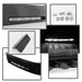 Spyder Auto 5077714 Daytime LED Running Lights; XSP-X Model Look; w/o Switch; Black; - Truck Part Superstore