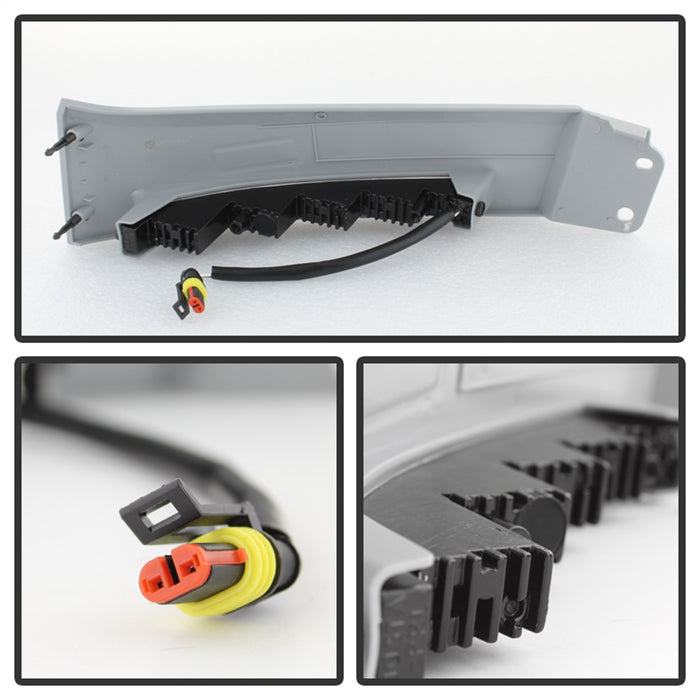 Spyder Auto 5077721 Daytime LED Running Lights; XSP-X Model Look; w/o Switch; Unpainted; - Truck Part Superstore