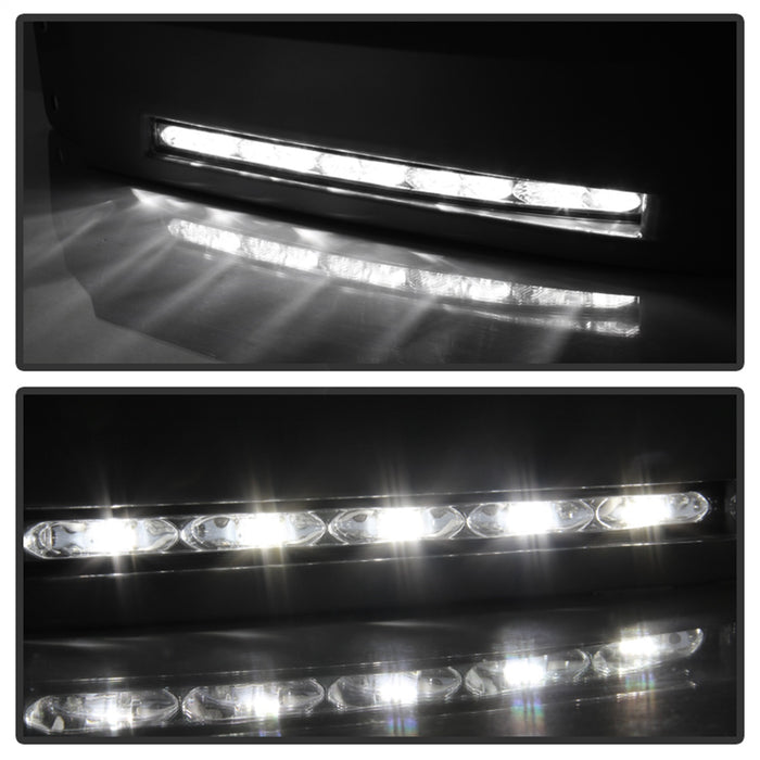 Spyder Auto 5077721 Daytime LED Running Lights; XSP-X Model Look; w/o Switch; Unpainted; - Truck Part Superstore