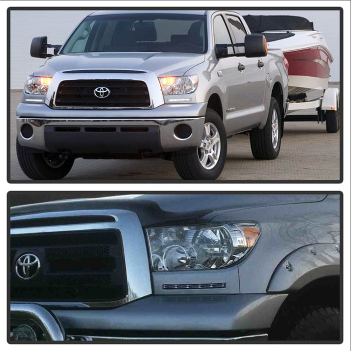 Spyder Auto 5077738 Daytime LED Running Lights; XSP-X Model Look; w/o Switch; Silver; - Truck Part Superstore