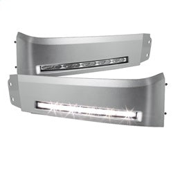 Spyder Auto 5077738 Daytime LED Running Lights; XSP-X Model Look; w/o Switch; Silver; - Truck Part Superstore