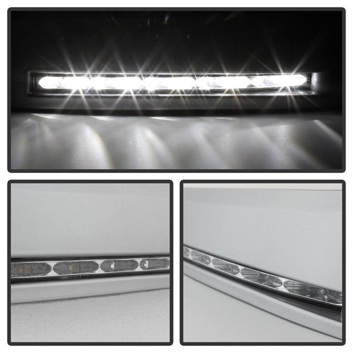 Spyder Auto 5077738 Daytime LED Running Lights; XSP-X Model Look; w/o Switch; Silver; - Truck Part Superstore