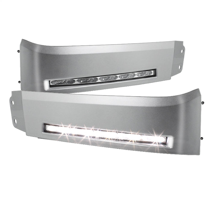Spyder Auto 5077738 Daytime LED Running Lights; XSP-X Model Look; w/o Switch; Silver; - Truck Part Superstore