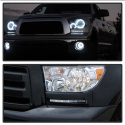 Spyder Auto 5077738 Daytime LED Running Lights; XSP-X Model Look; w/o Switch; Silver; - Truck Part Superstore