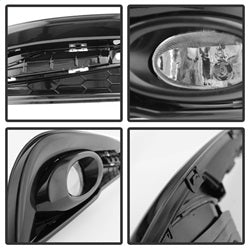 Spyder Auto 5077745 OEM Fog Lights; w/Switch; Clear; - Truck Part Superstore