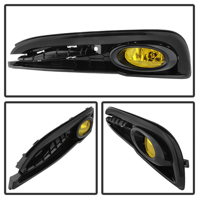 Spyder Auto 5077752 OEM Fog Lights; w/Switch; Yellow; - Truck Part Superstore
